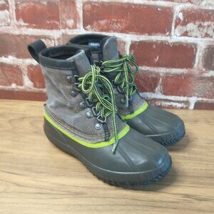 Sorel Boots Boys Size 2 Duck Boots Winter Boots Lace Up
